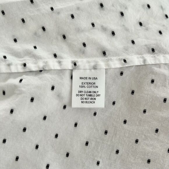 Lisa Marie Fernandez Polka Dot Cotton Midi Shirtdress M - Picture 6 of 6